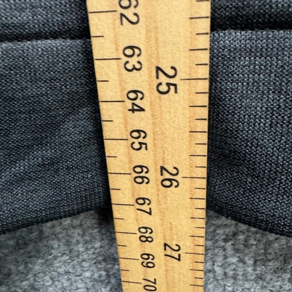 Under Armour Fleece Pullover Men's Size L Black 1/4 Zip Storm Sweater - Picture 12 of 15